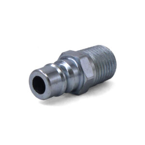 Quick Coupler Nipple, 1/4" MPT 11,000 PSI Steel Parker